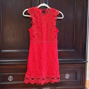Lulus red dress
